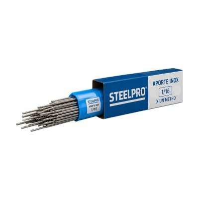 Aporte Steel Pro 1/16 por metro